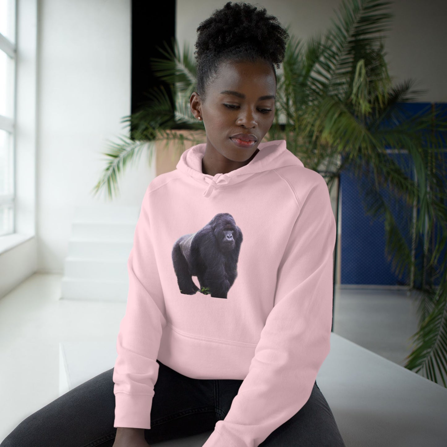Copy of Copy of Wildlife Map Unisex Hoodie - Historic Range of Leopard Design