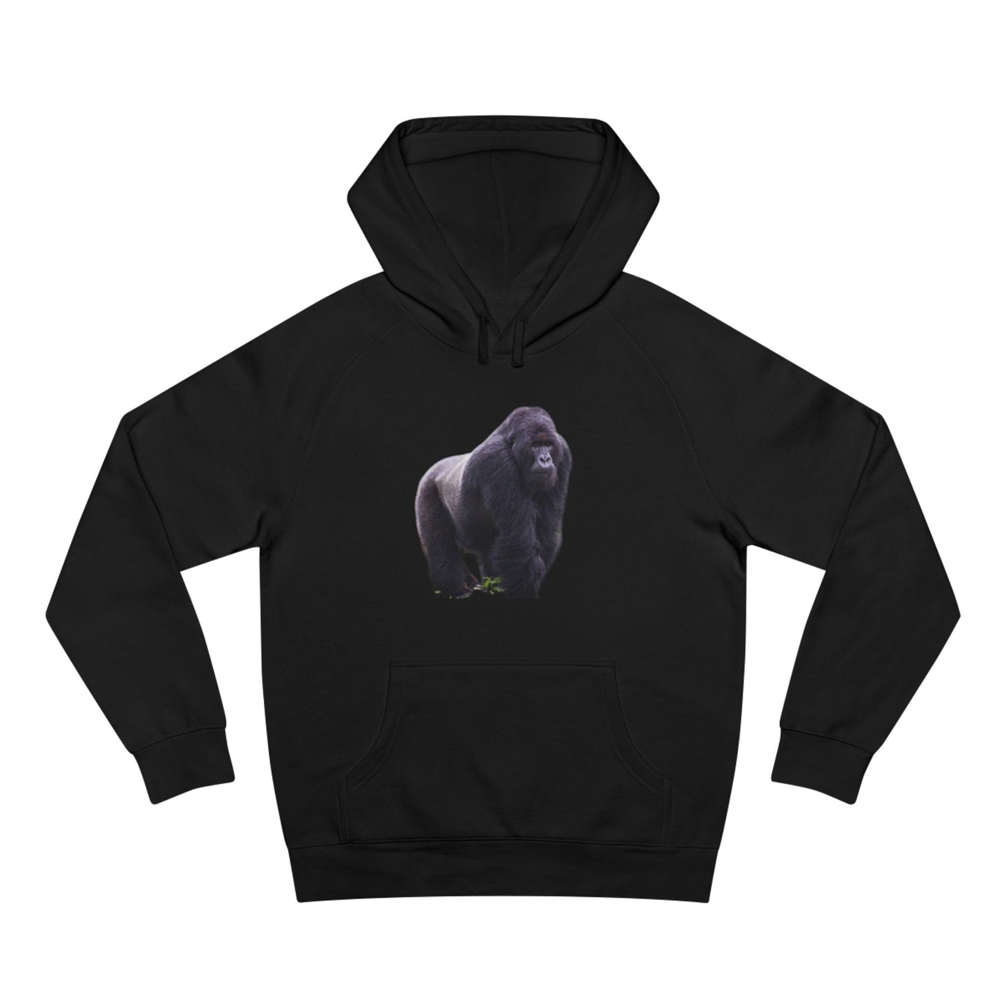 Copy of Copy of Wildlife Map Unisex Hoodie - Historic Range of Leopard Design