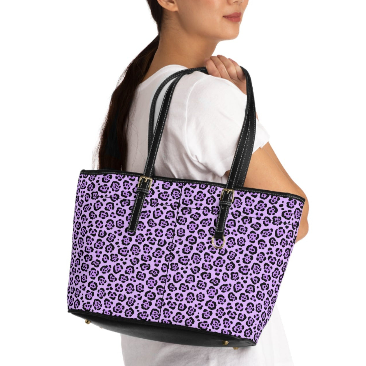 Dog Fashion PU Leather Shoulder Bag