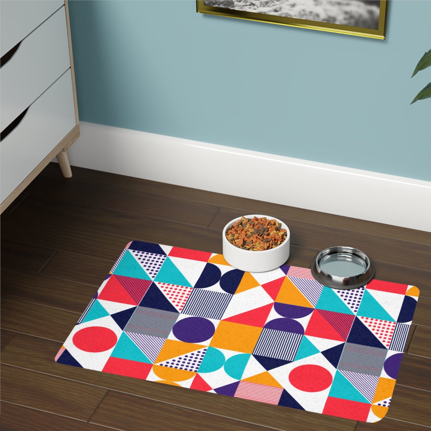 Dog Food Mat (12x18) Non-Slip