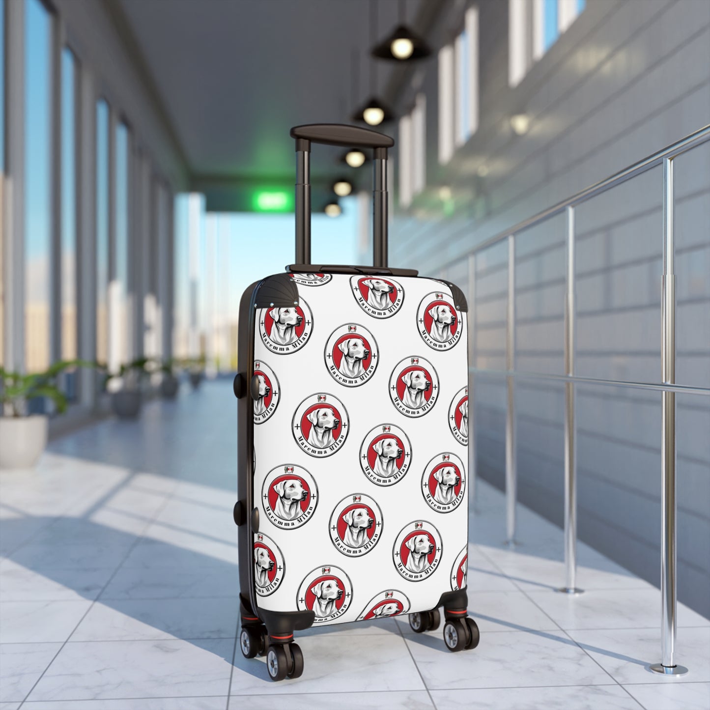 Dog Travel Suitcase "Maremma Milan, Obviously" Collection