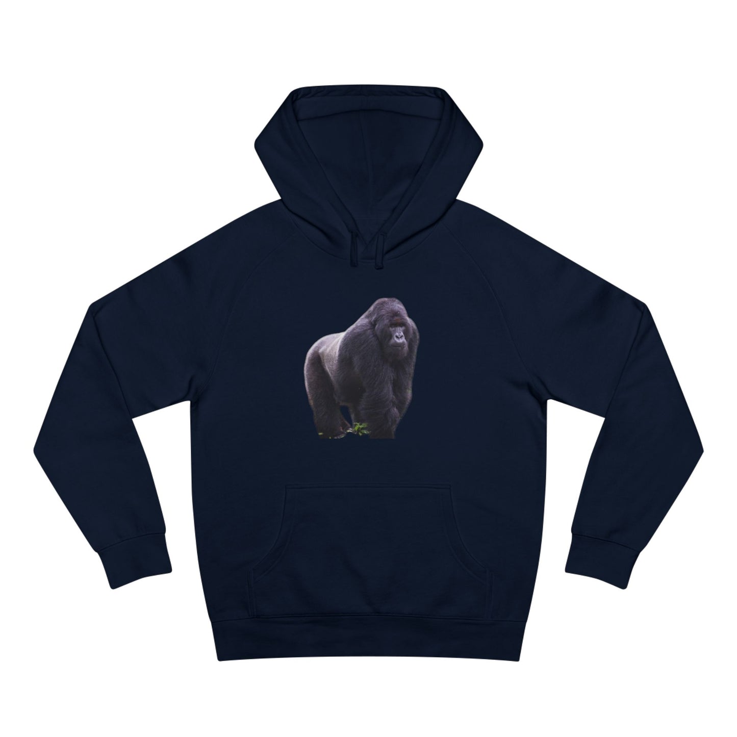 Copy of Copy of Wildlife Map Unisex Hoodie - Historic Range of Leopard Design