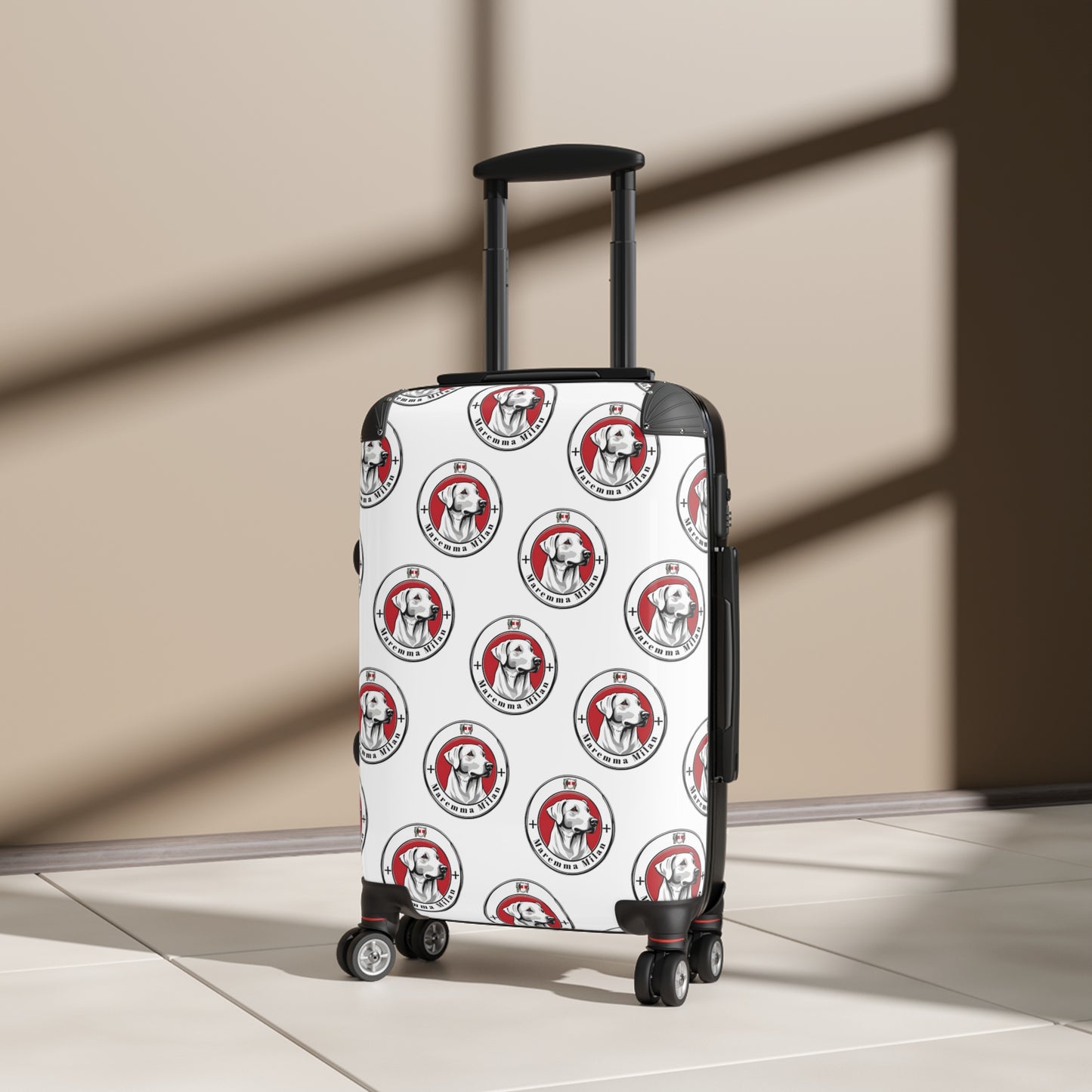 Dog Travel Suitcase "Maremma Milan, Obviously" Collection
