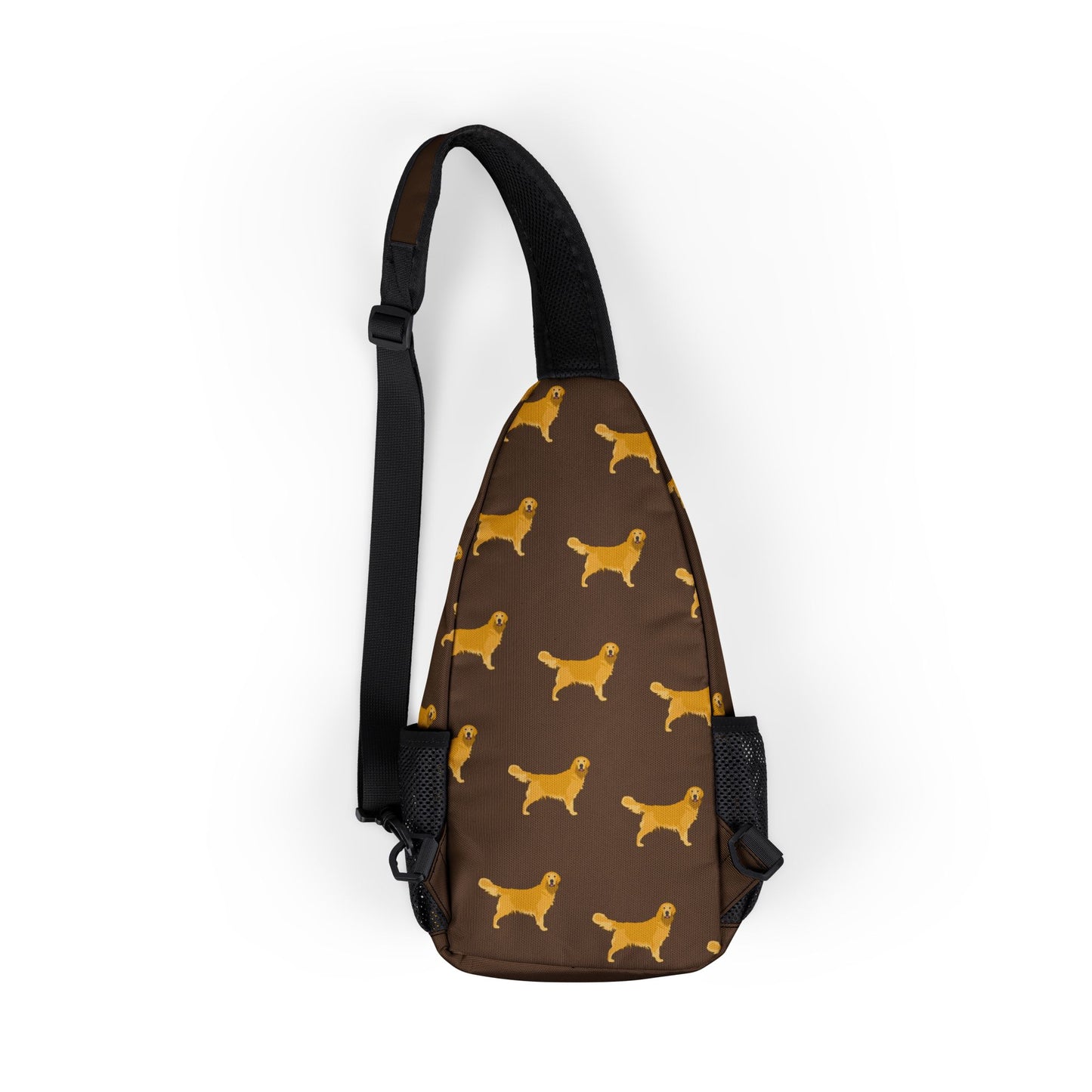Chest Dog Treats Bag for Pet Lovers Dog Print | Sling Backpack