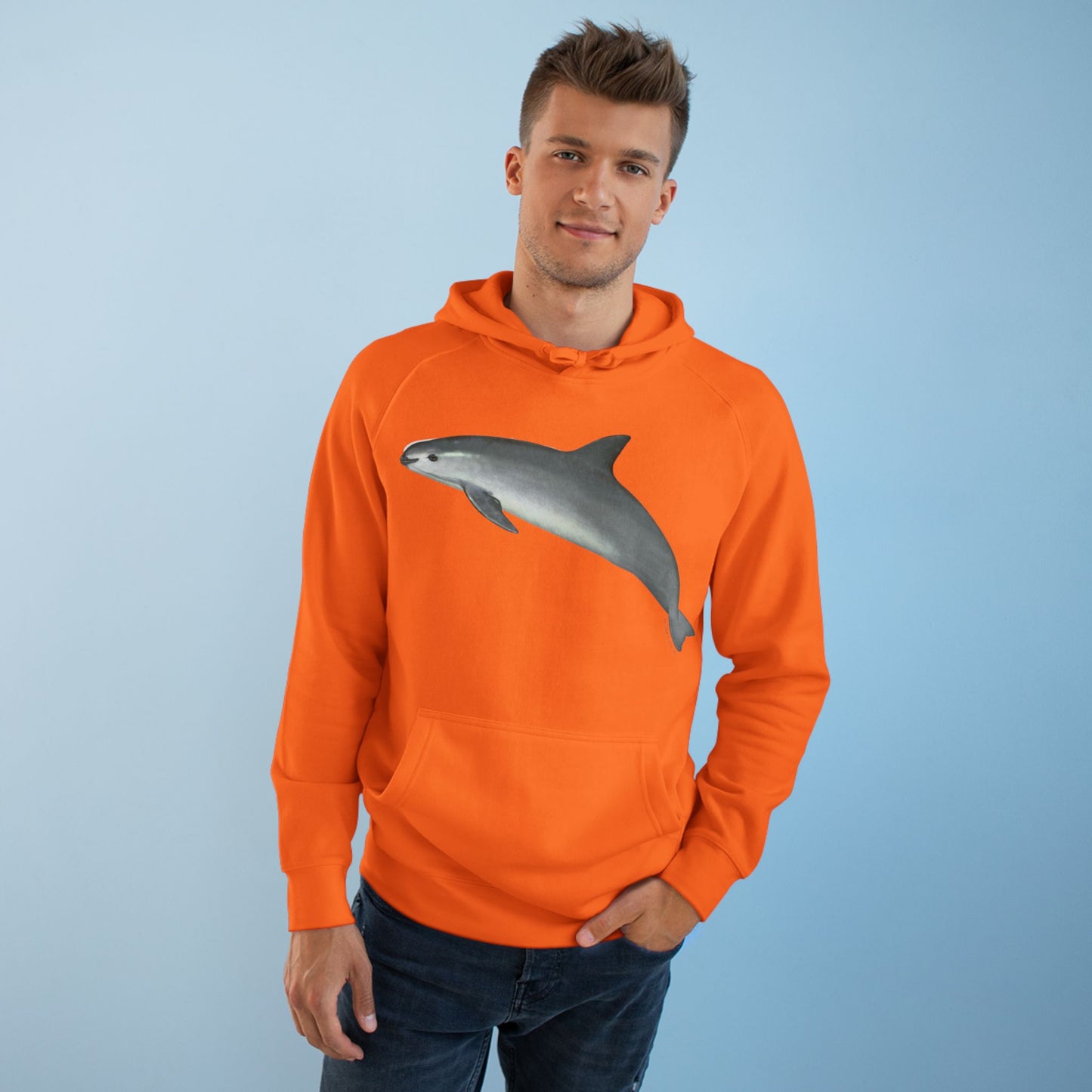 Copy of Wildlife Map Unisex Hoodie - Historic Range of Leopard Design