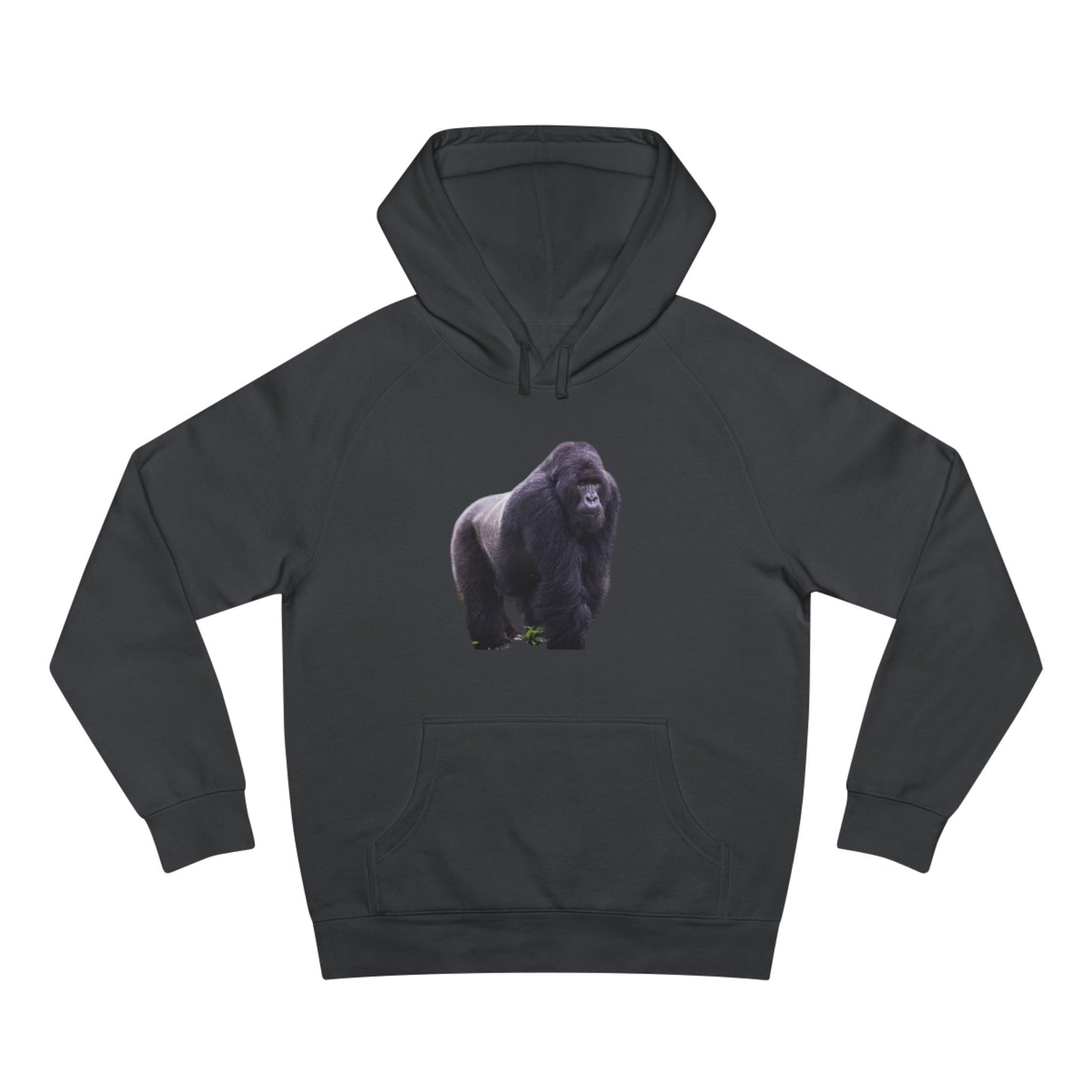 Copy of Copy of Wildlife Map Unisex Hoodie - Historic Range of Leopard Design