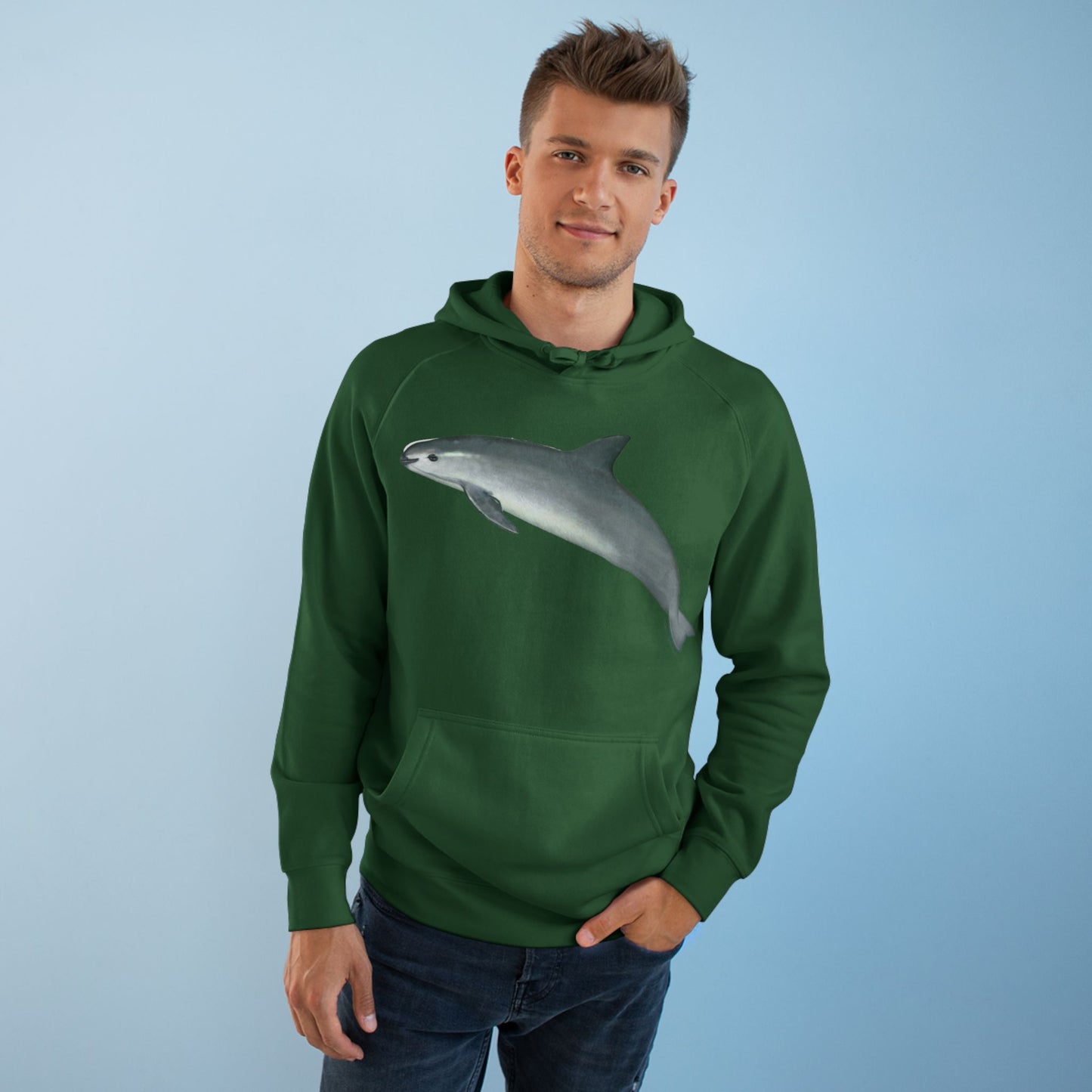 Copy of Wildlife Map Unisex Hoodie - Historic Range of Leopard Design